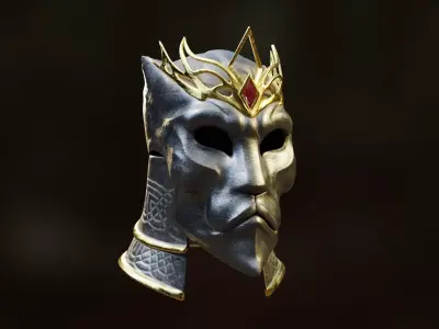 King Arthur Helmet 3D model