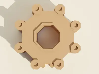 Castel del Monte 3D print model purchase
