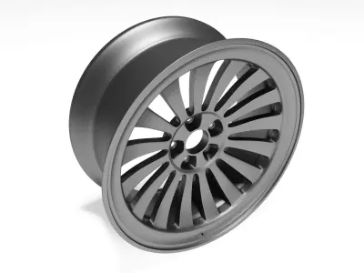 3D model rim wheel part5 3D model