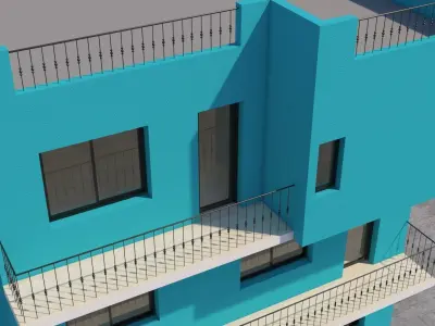 Mexican House  3D model