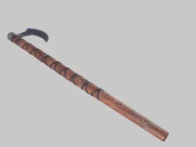Danish Axe Low-poly 3D model