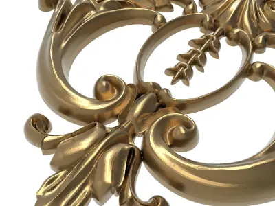  decorative pattern ready for 3D printing 3D model 499