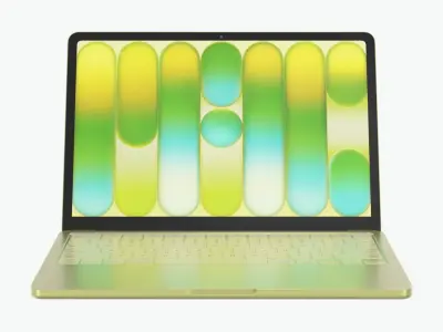 Apple MacBook Neo Citrus 3D model
