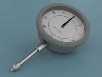 Dial indicator Free 3D model