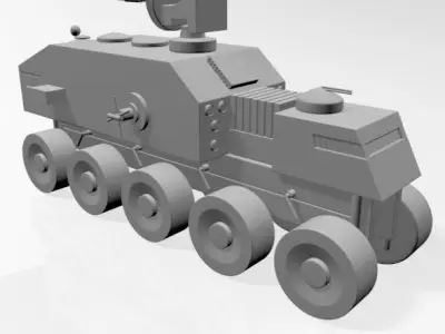 Juggernaut 01 3D model