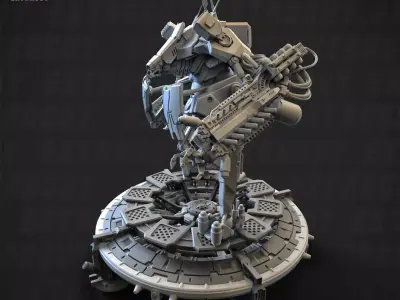 D9 Shrimp Stomper 150mm Static Set 3D print model