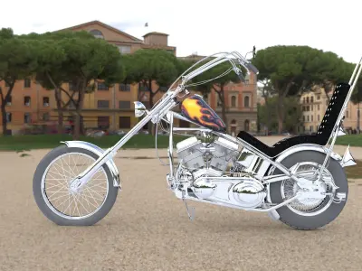 Chopper 3D model purchase