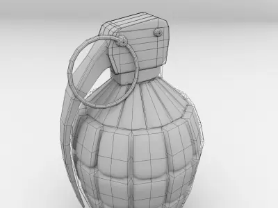 Hand Grenade 3D model buy