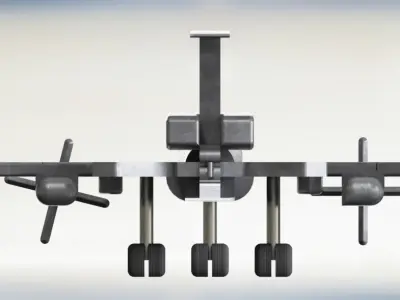 Jet Fighter Prototype  3D model