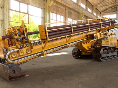  Heavy Construction Machinery Equipment Industrial 5 in 1 vol 1 PBR 
