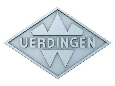 Uerdingen Emblem Mesh Only - STL FBX Free 3D model