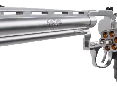 Revolver Colt Anaconda PBR Low-poly 3D model