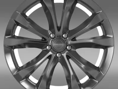 Chrysler 300C Platinum 2015 rim 3D model