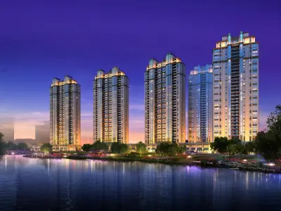 3Dmax fashion city commercial square building 438 3D model