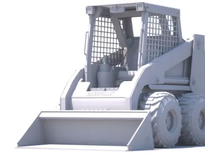 Mini Loader 3D model by sanchiesp
