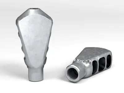 Lancer Viper Brake Low-poly 3D model