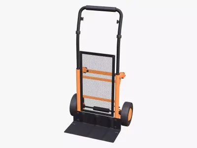 Manual Truck Luggage Cart M1 3D model