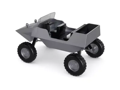 Amphibious ATV 3D model