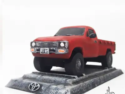 Toyota Pikup 3D print model
