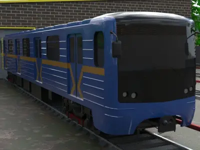 81-7080 Low Low-poly 3D model