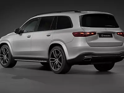 2024 Mercedes-Benz GLS 3D model