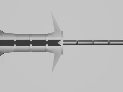 a great steel sword game ready Free low-poly 3D model