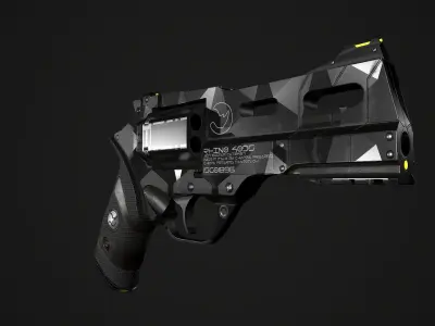 RHINO 40DS Sci-Fi or Cyberpunk Low-poly 3D model