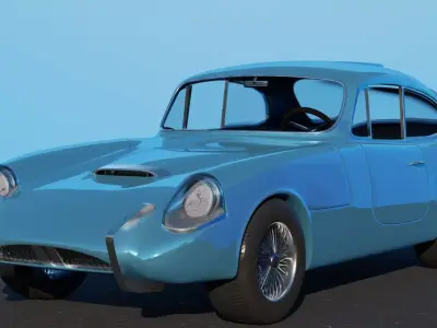 1961 Reliant Sabre Free 3D model