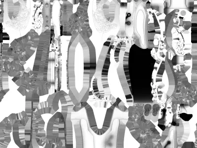 Oldgun Pistol Low-poly 3D model