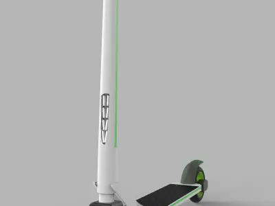 Scooter electric with design 3D model