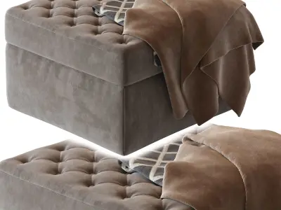 Pouf Haero 3D model buy