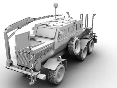 army truck 3D model