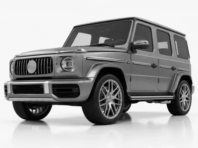 Mercedes Benz G63 AMG Luxury Off Road SUV 3D model