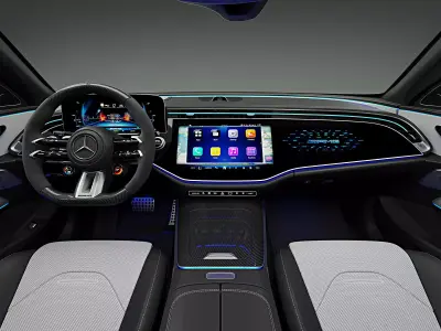 2025 Mercedes-Benz E53 AMG Hybrid 3D model