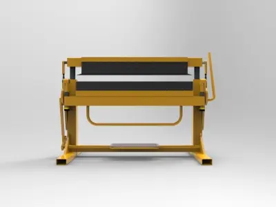 Sheet Metal Bending 3D model