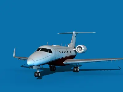 Embraer Praetor 500 V02 3D model