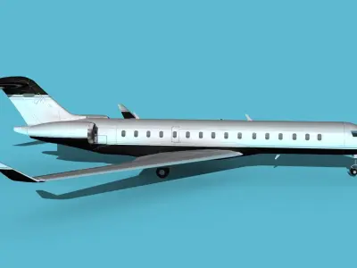 Bombardier Global 7000 V04 3D model