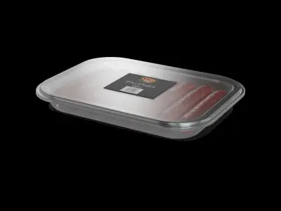Smoked sausages Smoked Sausages 3D model 3