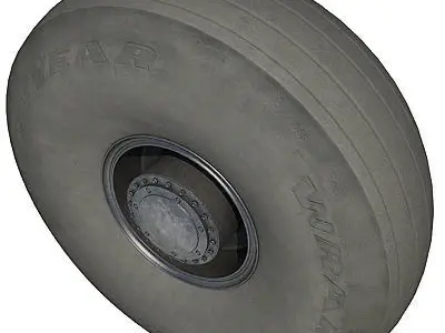 Detailed Goodyear Tire  3D model
