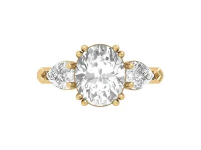 Wedding Ring  3D print model 187