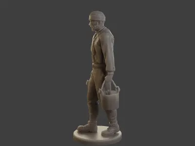 1900 Antartic Sailor ANS1 009 3D print model