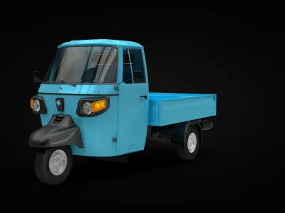 Piaggio Ape Classic 400 Pickup 3D model
