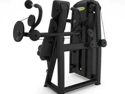 Technogym - Selectorised - Arm Extension 3D model