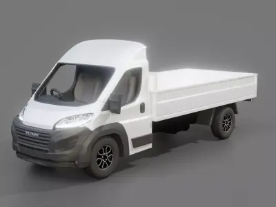 Ram Promaster Flatbed 3D model