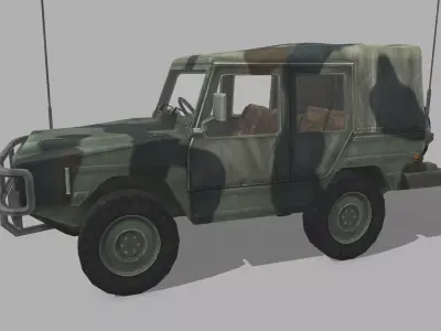 Iltis Low-poly 3D model