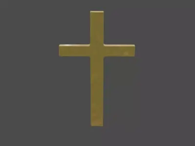 Multi purpose cross pendant 3D model