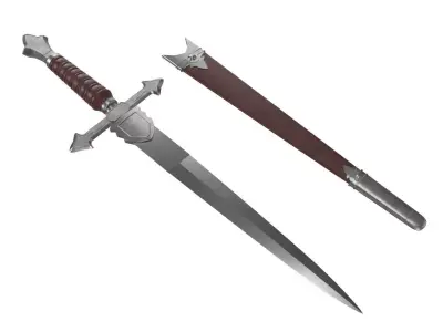 Dagger Fantasy 2 3D model