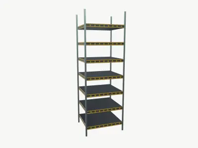 Storage Racks 3D model