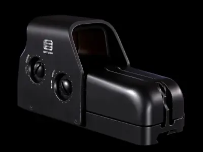 EOTech HWS 512 sight Low-poly 3D model