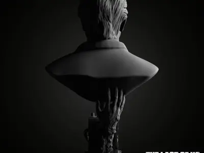 Joel bust from The Last Of Us Part II 3D print model 3D print model